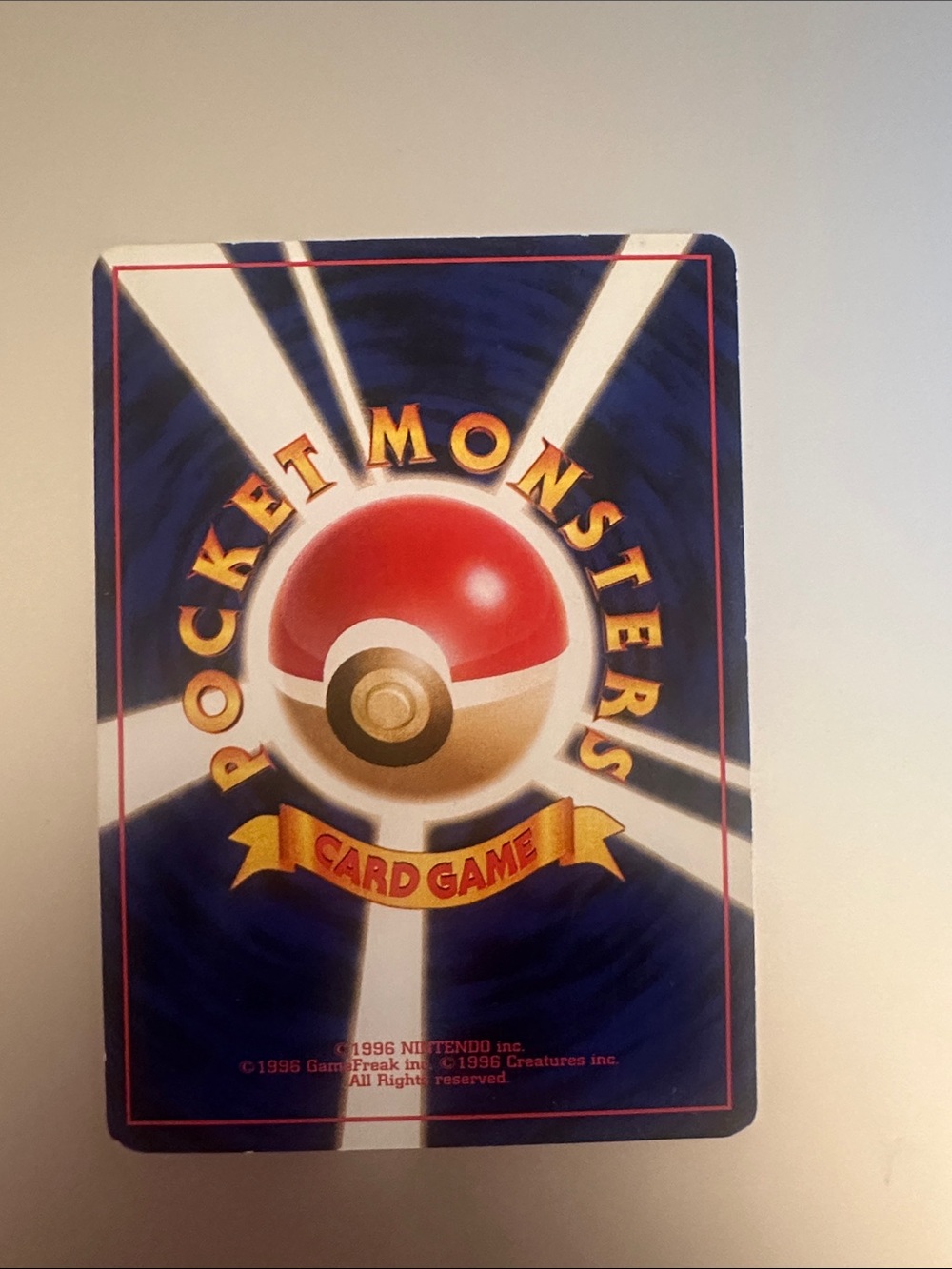 Japanese Rhyhorn Pokémon Card - Picture 7 of 9